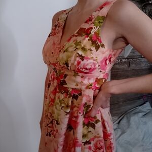 Floral Sleeveless Dress